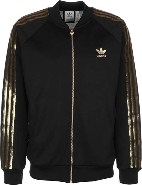 adidas jacke schwarz gold kaufen|Adidas Jacken online entdecken .